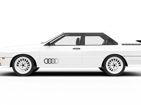 Audi Quattro UR 1980 3D Model