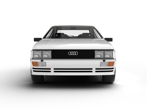 Audi Quattro UR 1980 3D Model