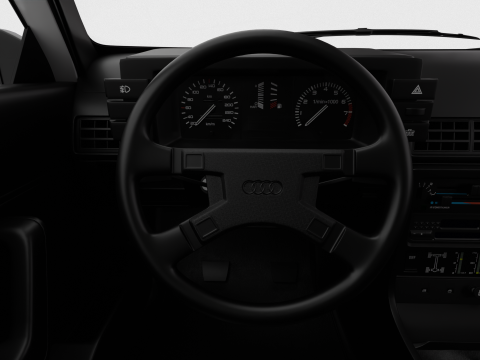 Audi Quattro UR 1980 3D Model