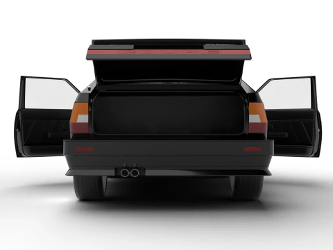 Audi Quattro UR 1980 HQ 3D Model