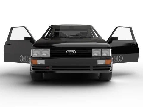 Audi Quattro UR 1980 HQ 3D Model