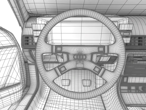 Audi Quattro UR 1980 HQ 3D Model