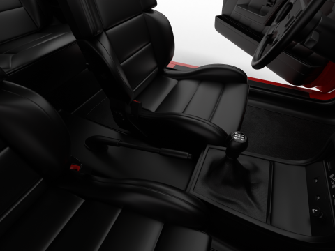 Audi Quattro UR 1980 HQ 3D-Modell