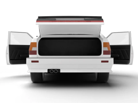 Audi Quattro UR 1980 Genel Merkez 3D Model
