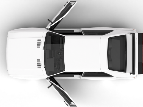 Audi Quattro UR 1980 HQ Modelo 3D