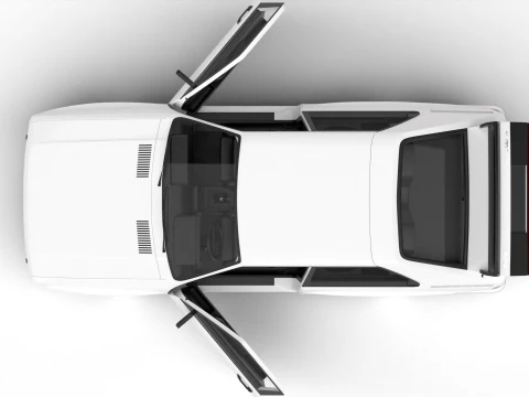 Audi Quattro UR 1980 Genel Merkez 3D Model