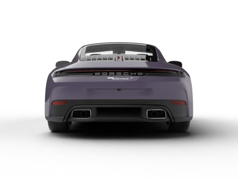 Porsche 911 Carrera T 2025 3D Модель