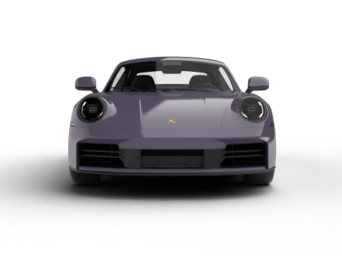 Porsche 911 Carrera T 2025 3D Модель