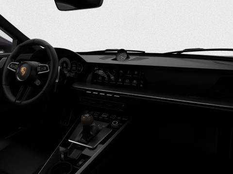 Porsche 911 Carrera T 2025 3D Модель