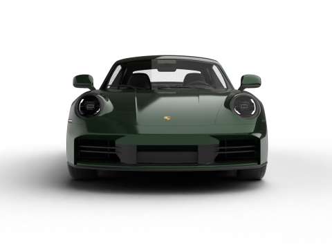 Porsche 911 Carrera T 2025 3D Модель