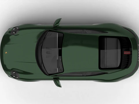 Porsche 911 Carrera T 2025 Modelo 3D