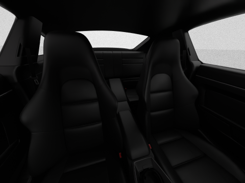 Porsche 911 Carrera T 2025 3D Модель