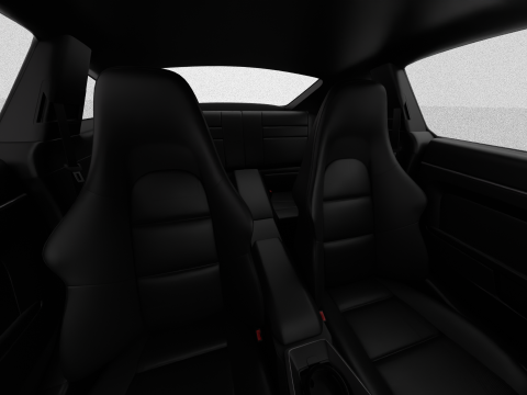 Porsche 911 Carrera T 2025 3D 模型