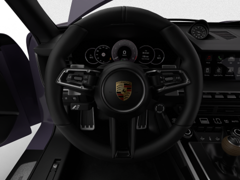 Porsche 911 Carrera T 2025 HQ Modèle 3D
