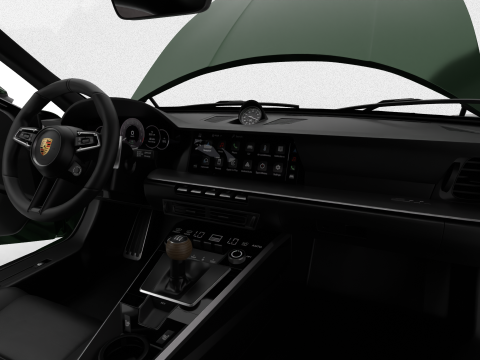 Porsche 911 Carrera T 2025 HQ 3D-Modell