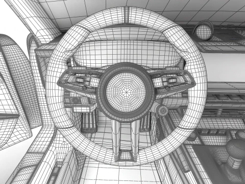 Porsche 911 Carrera T 2025 Genel Merkez 3D Model