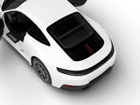 Porsche 911 Carrera T 2025 Genel Merkez 3D Model