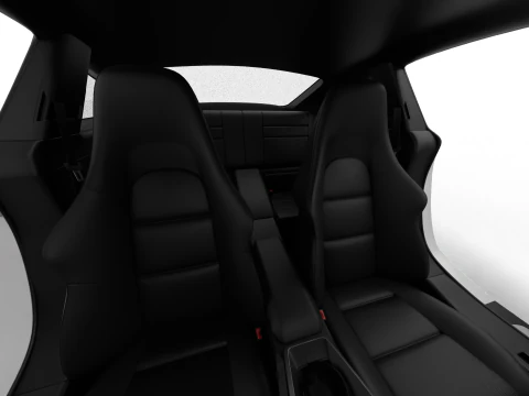 Porsche 911 Carrera T 2025 Genel Merkez 3D Model