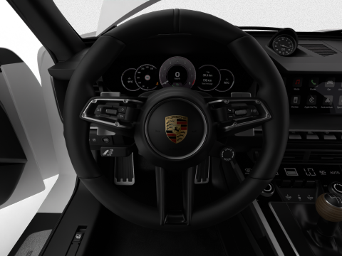 Porsche 911 Carrera T 2025 HQ 3D 模型