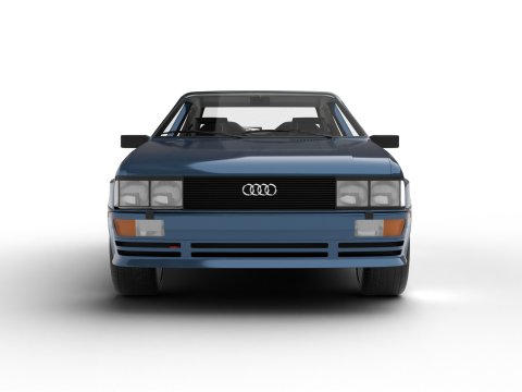 Audi Quattro UR 20v 1980 3D-Modell