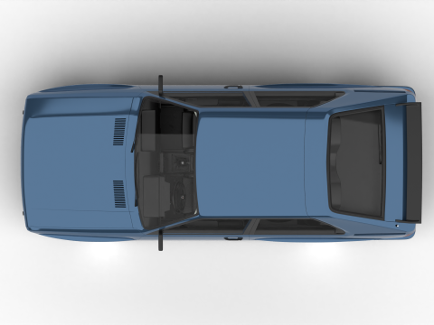 Audi Quattro UR 20v 1980 3D-Modell