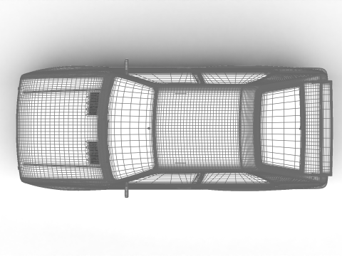 Audi Quattro UR 20v 1980 3D-Modell