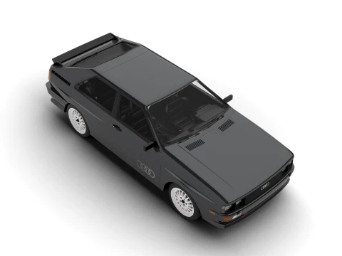 Audi Quattro UR 20v 1980 3D Model