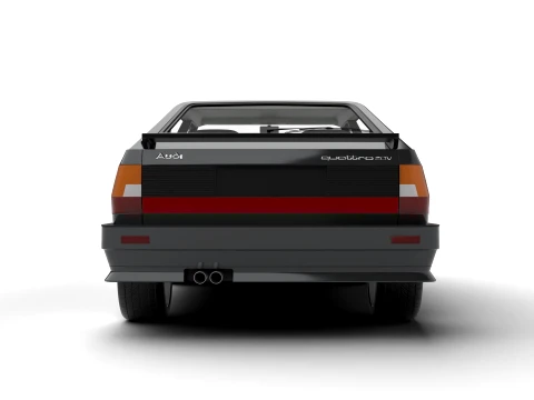 Audi Quattro UR 20v 1980 3D Model