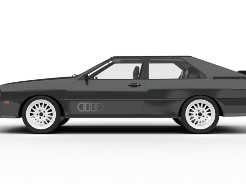 Audi Quattro UR 20v 1980 3Dモデル