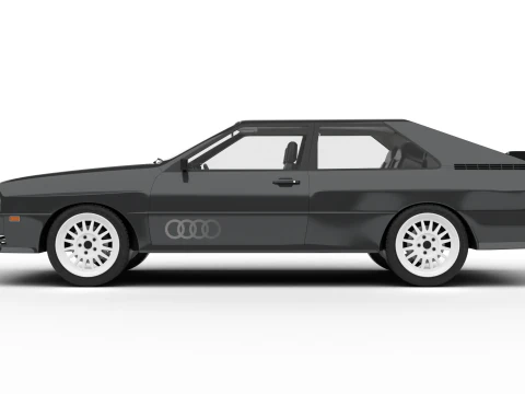 Audi Quattro UR 20v 1980 3D Model