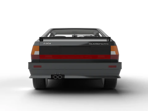 Audi Quattro UR 20v 1980 3D Model