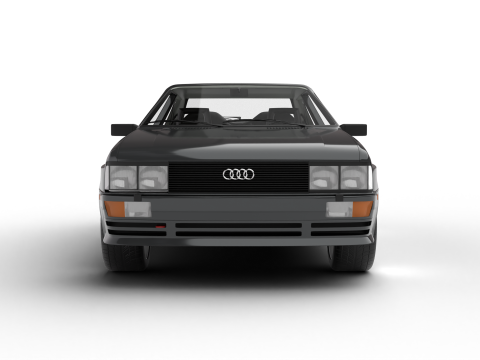Audi Quattro UR 20v 1980 3Dモデル