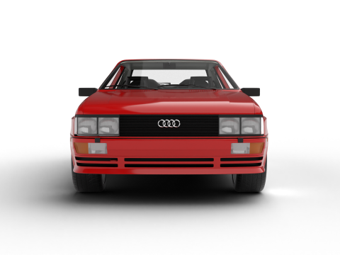 Audi Quattro UR 20v 1980 3D Model