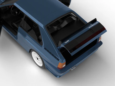 Audi Quattro UR 20v 1980 HQ Modelo 3D
