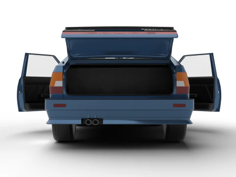 Audi Quattro UR 20v 1980 HQ Modelo 3D
