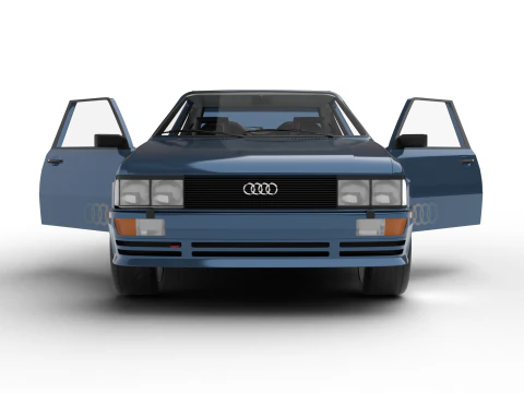 Audi Quattro UR 20v 1980 HQ Modelo 3D