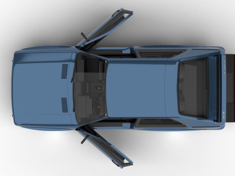 Audi Quattro UR 20v 1980 HQ Modello 3D