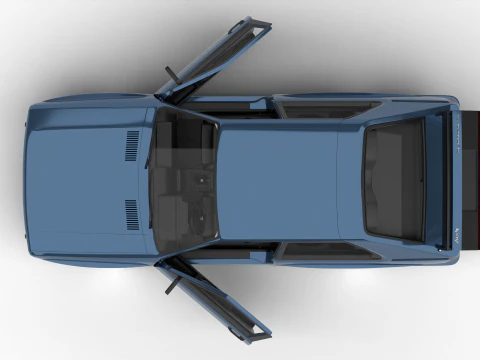 Audi Quattro UR 20v 1980 HQ Modelo 3D