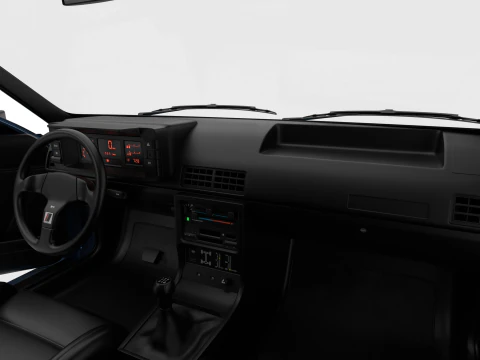 Audi Quattro UR 20v 1980 HQ Modelo 3D