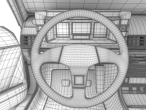 Audi Quattro UR 20v 1980 HQ Modello 3D