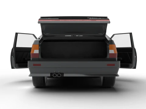 Audi Quattro UR 20v 1980 HQ 3D Model