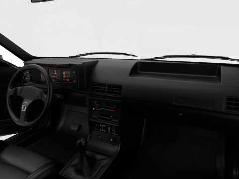 Audi Quattro UR 20v 1980 HQ 3Dモデル