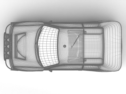 Peugeot 205 T16 Evo 2 Group B 1986 Model 3D