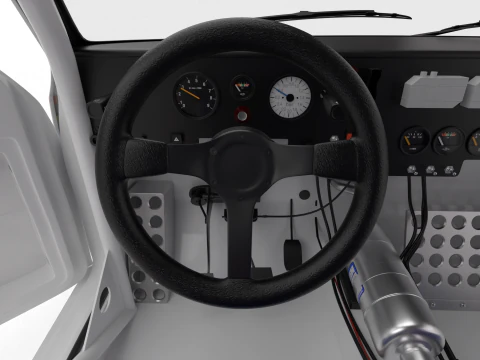 Peugeot 205 T16 Evo 2 Gruppo B 1986 HQ Modello 3D