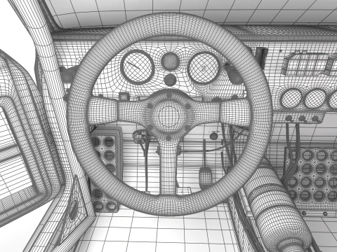 Peugeot 205 T16 Evo 2 Gruppo B 1986 HQ Modello 3D