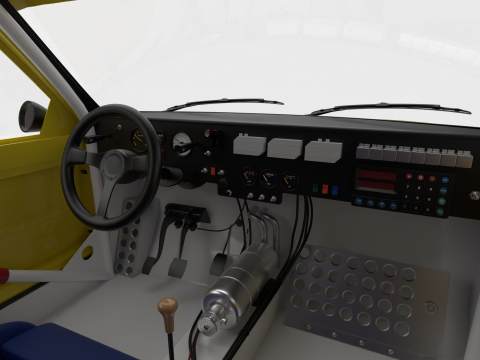 Peugeot 205 T16 Turbo Pikes Peak 1987 3D Model