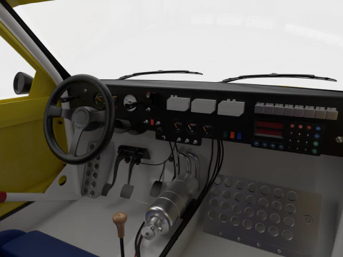 Peugeot 205 T16 Turbo Pikes Pico 1987 Modelo 3D
