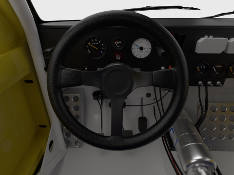 Peugeot 205 T16 Turbo Pikes Peak 1987 3D Model