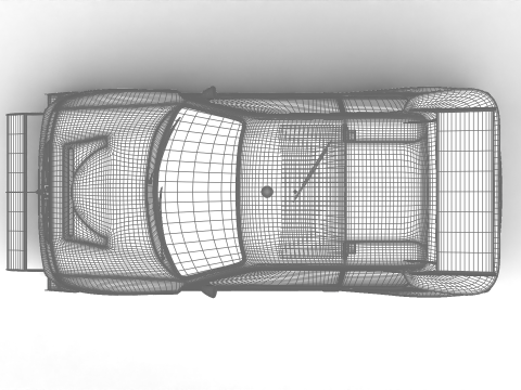 Peugeot 205 T16 Turbo Pikes Peak 1987 3D Model