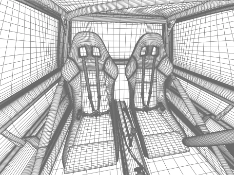 Peugeot 205 T16 Turbo Pikes Pico 1987 Modelo 3D